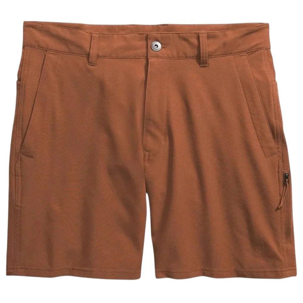 The North Face Mens Brown Hybrid Hiking Shorts Size 38 Outdoor Casual‎